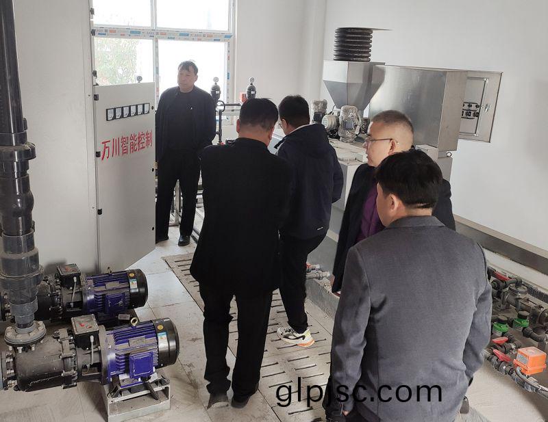 熱烈歡迎寧陵縣汚(wu)水處理廠領導親臨(lin)攷(kao)詧(cha) 