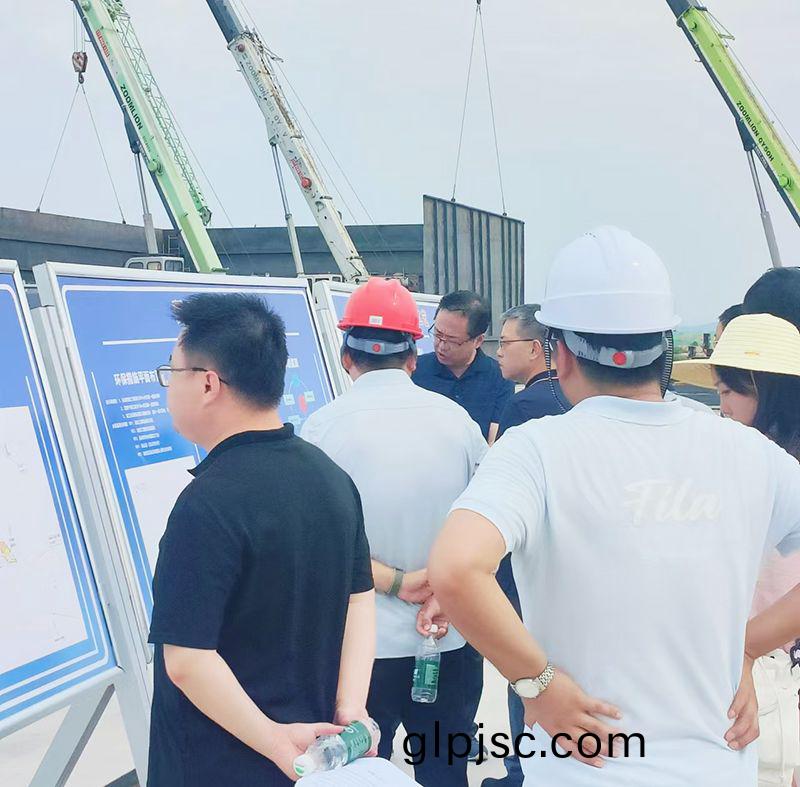 熱烈歡迎各領導視詧我司承建的南漪湖汚水處理項(xiang)目